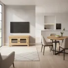 Oak Furniture TV Cabinet