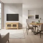 Oak Furniture TV Cabinet