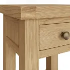 Oak Lamp Table with Drawer