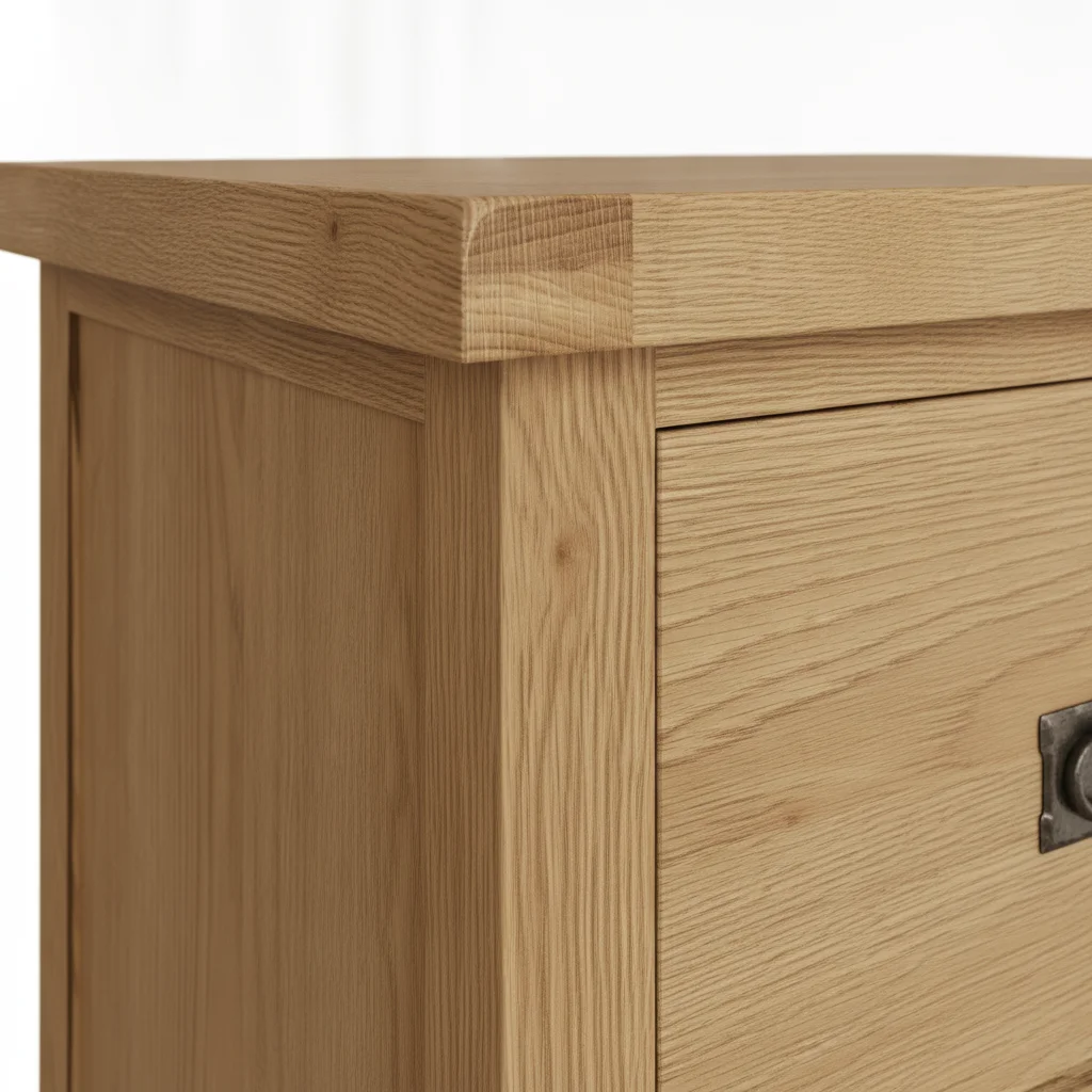 Rustic Oak Side Tables