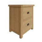 Rustic Oak Side Tables