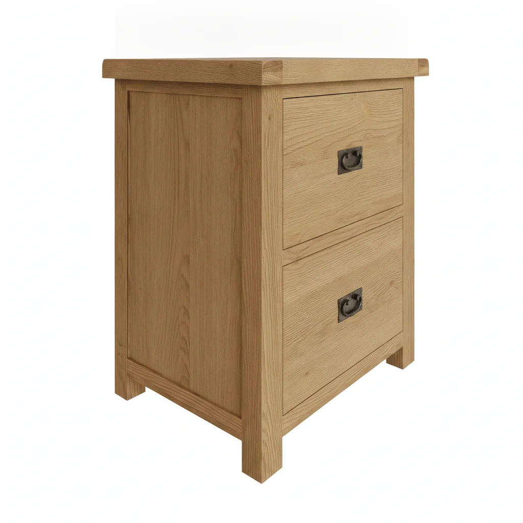 Rustic Oak Side Tables