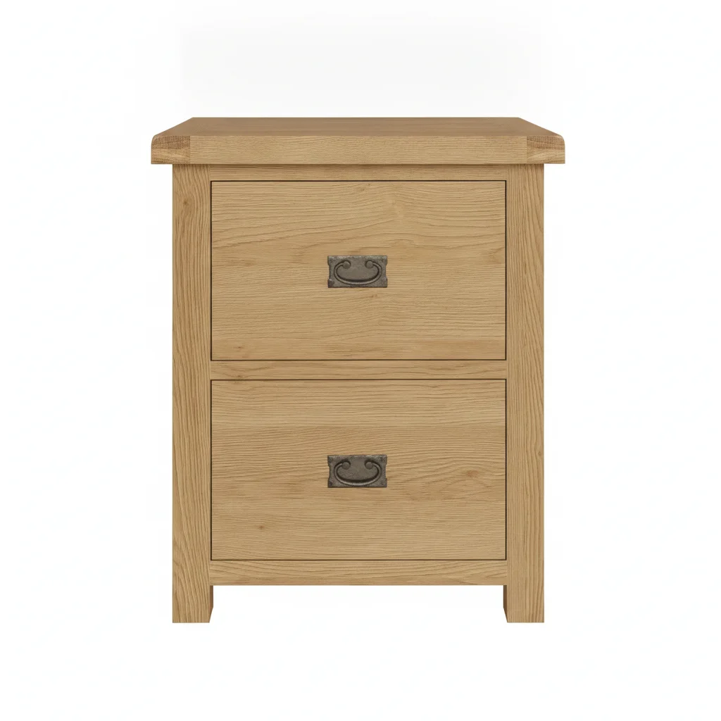 Rustic Oak Side Tables