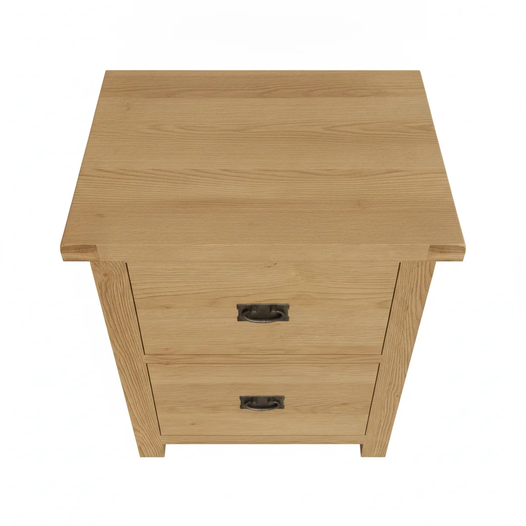 Rustic Oak Side Tables