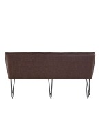 Bench 180cm Brown PU - Image 4