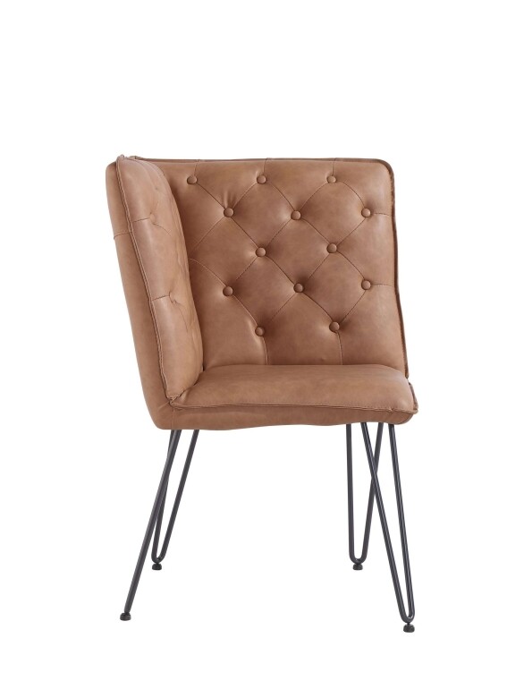 Corner Bench Tan PU