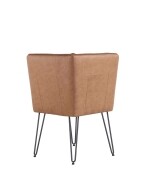 Corner Bench Tan PU - Image 2
