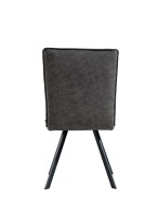 Dining Chair Grey PU - Image 4