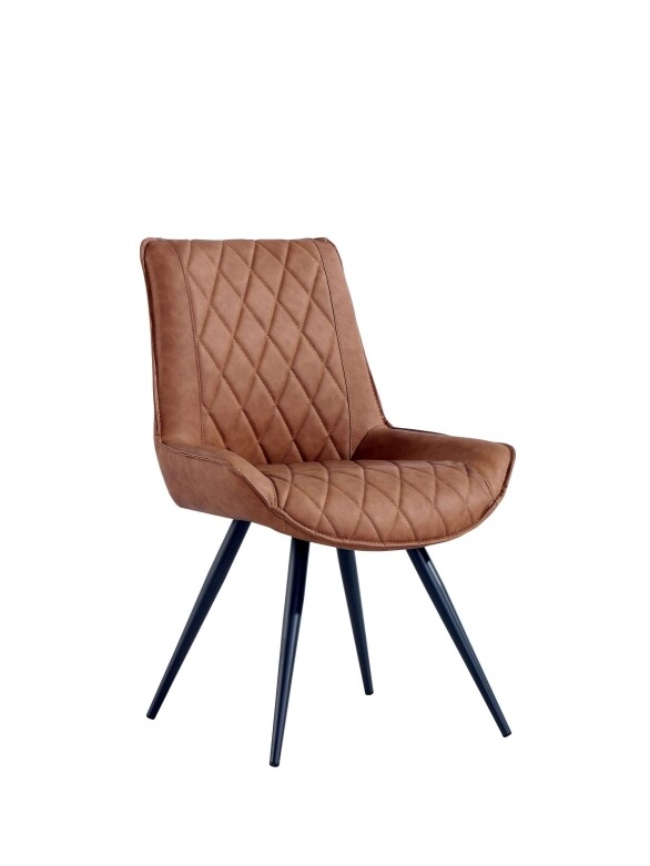 Dining Chair Tan PU