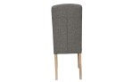 Button Back Upholstered Chair - Dark Grey - Image 4