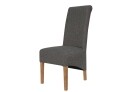 Scroll Back Chair - Dark Grey - Image 3
