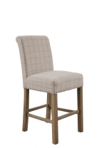 HO Bar Stool Check Natural - Image 2