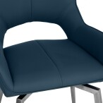 Swivel Chair - Blue - Image 7