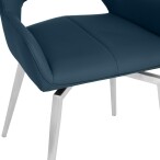 Swivel Chair - Blue - Image 8