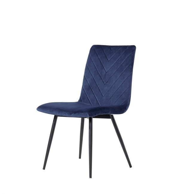 Retro Dining - Blue Velvet