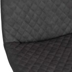 Diamond Stitch Dining Chair - Grey - Image 5