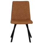 Diamond Stitch Dining Chair - Tan - Image 9