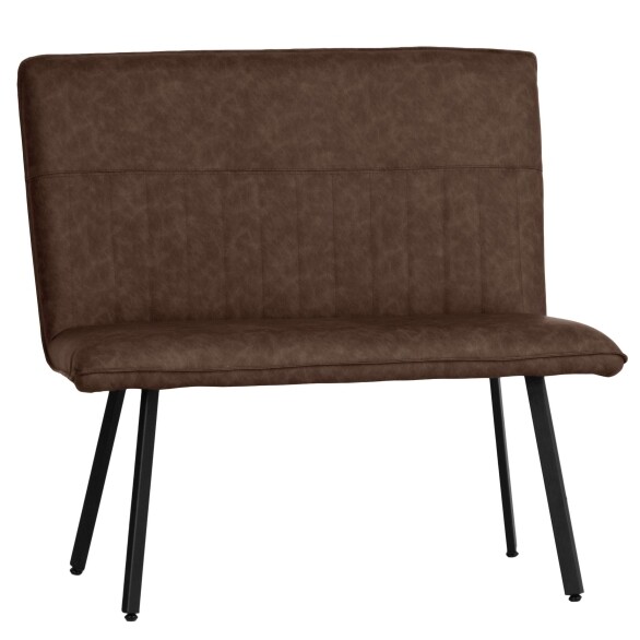 90cm Dining Bench - Brown