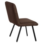 90cm Dining Bench - Brown - Image 3