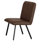 90cm Dining Bench - Brown - Image 5
