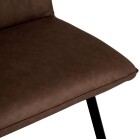 90cm Dining Bench - Brown - Image 8