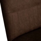 90cm Dining Bench - Brown - Image 9