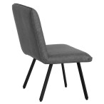 90cm Dining Bench - Grey - Image 2