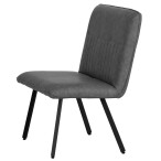 90cm Dining Bench - Grey - Image 4