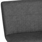 90cm Dining Bench - Grey - Image 5