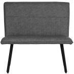 90cm Dining Bench - Grey - Image 9