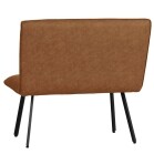 90cm Dining Bench - Tan - Image 3