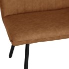 90cm Dining Bench - Tan - Image 6