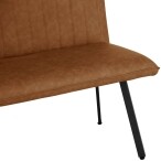 90cm Dining Bench - Tan - Image 8
