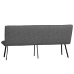 1.8m Dining Bench - Grey - Image 3