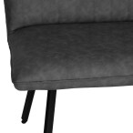 1.8m Dining Bench - Grey - Image 6