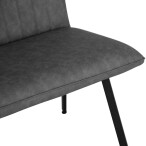 1.8m Dining Bench - Grey - Image 9