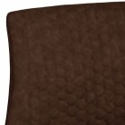 Honeycombe Stitch Dining Chair - Brown - Image 7