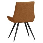 Honeycombe Stitch Dining Chair - Tan - Image 9