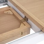 1.3m Butterfly Extending Table for Stylish Dining Spaces - Image 5