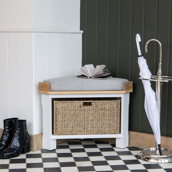 Corner Hall Bench