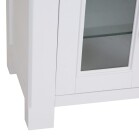 Extra Large Oak TV Unit in White - Image 8
