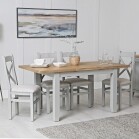 1.2m Butterfly Grey Extendable Table - Image 2