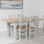 1.2m Butterfly Grey Extendable Table - Image 3