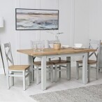 1.2m Butterfly Grey Extendable Table - Image 4