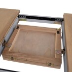 1.2m Butterfly Grey Extendable Table - Image 11