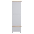 Modern Grey 2 Door Wardrobe - Spacious Storage Solution - Image 3