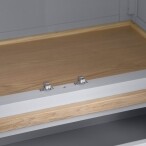 Modern Grey 2 Door Wardrobe - Spacious Storage Solution - Image 7