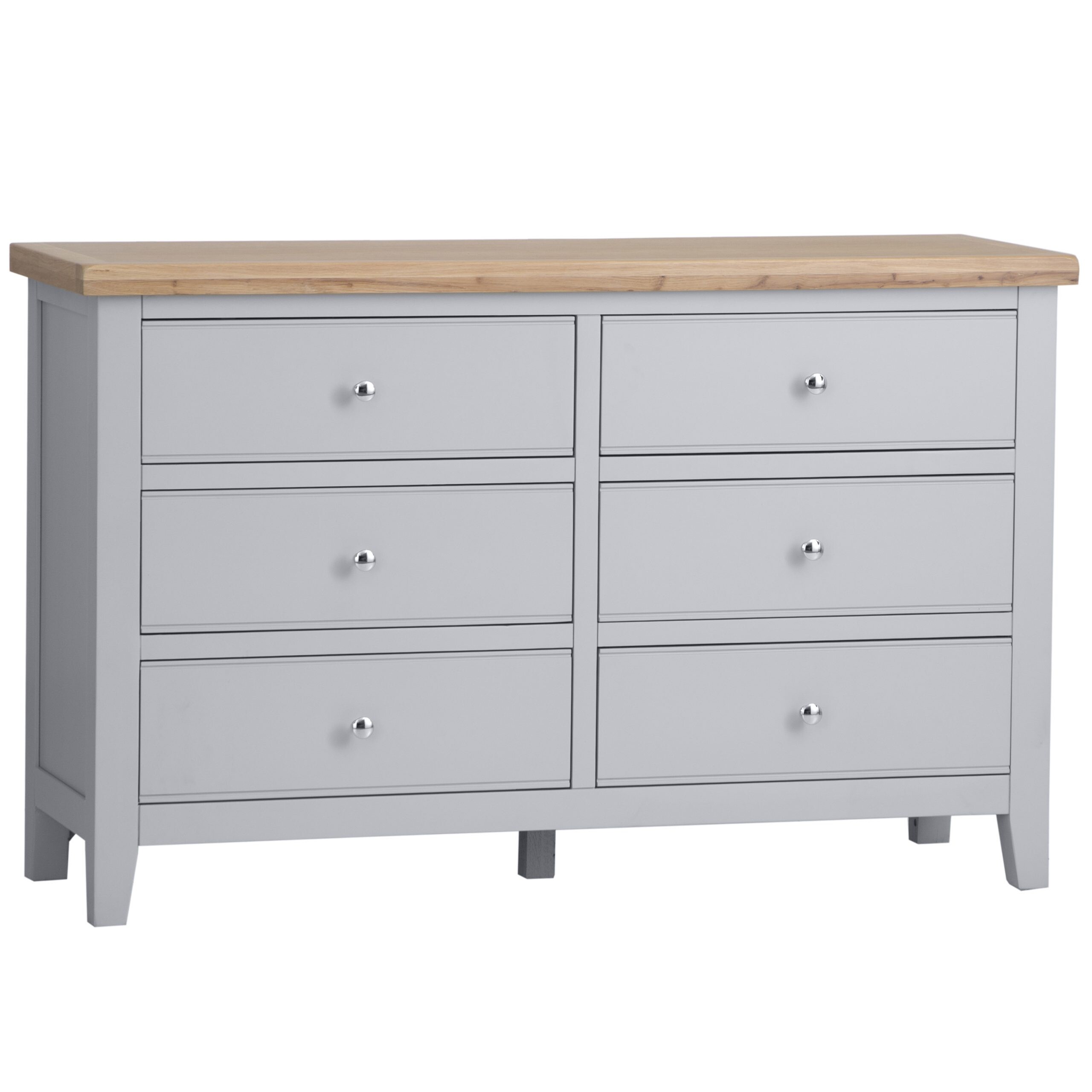 Modern Grey Oak Chest of Drawers - Stylish Storage Solution - Image 3