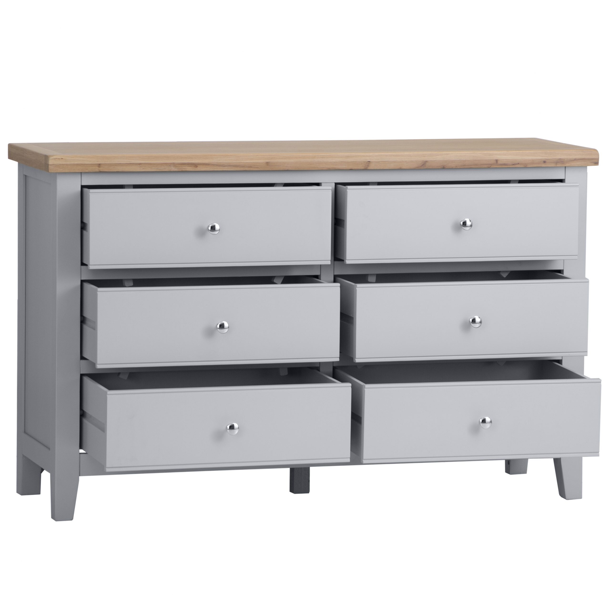 Modern Grey Oak Chest of Drawers - Stylish Storage Solution - Image 4