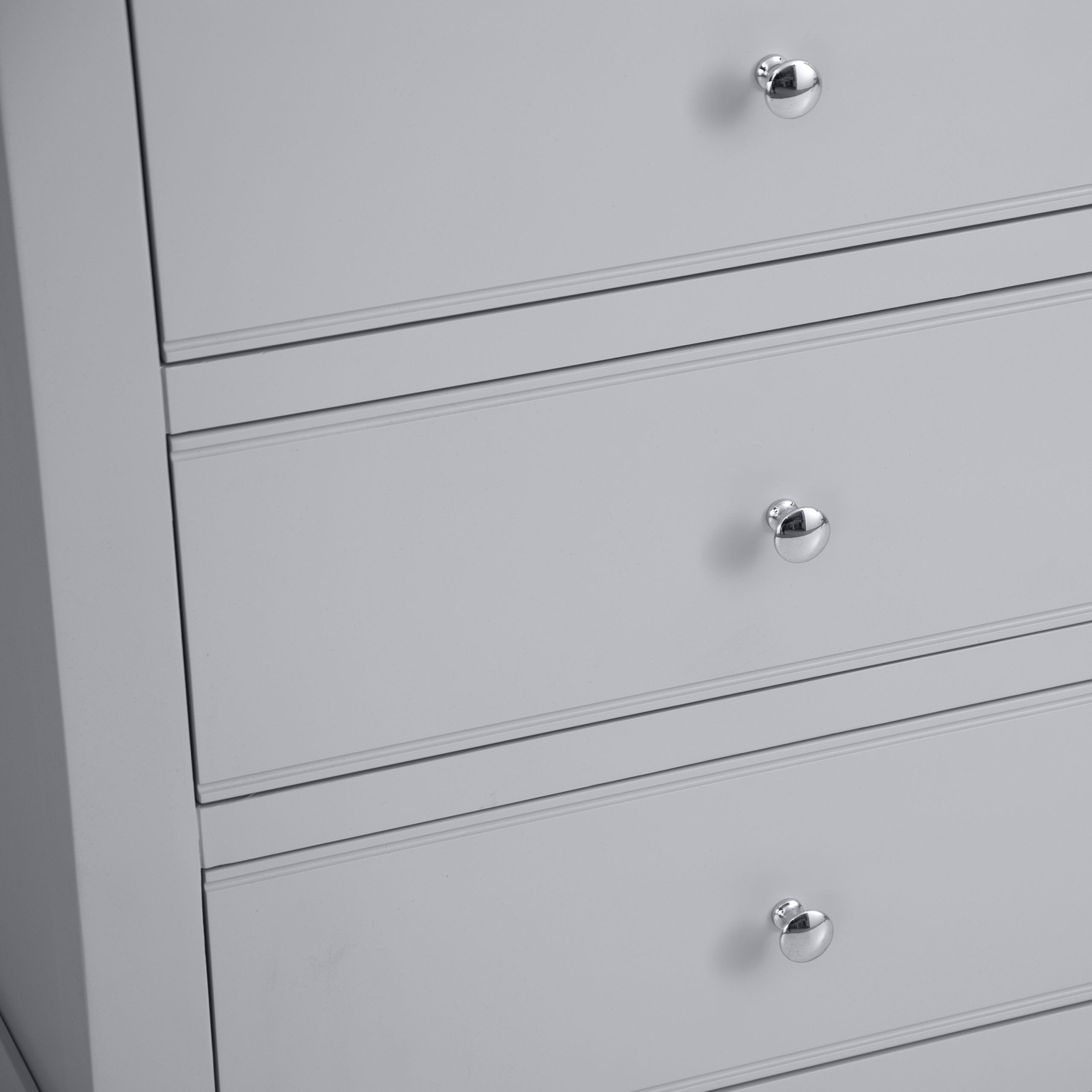 Modern Grey Oak Chest of Drawers - Stylish Storage Solution - Image 7